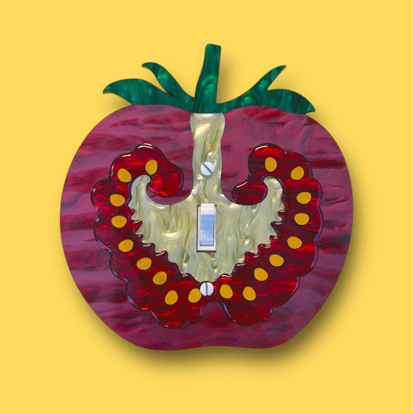 Tomato Single Light Switch Cover (Limited Pre-Order)