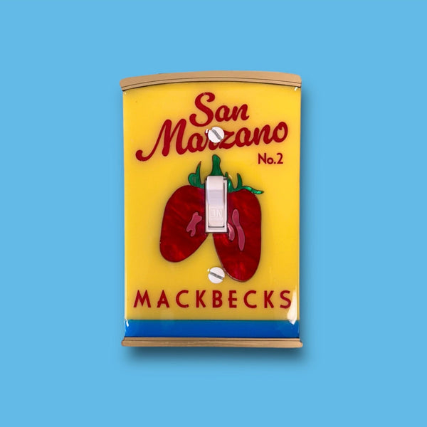 San Marzano Tomato Single Light Switch Cover (Limited Pre-Order)