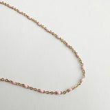 Pink Satellite Necklace