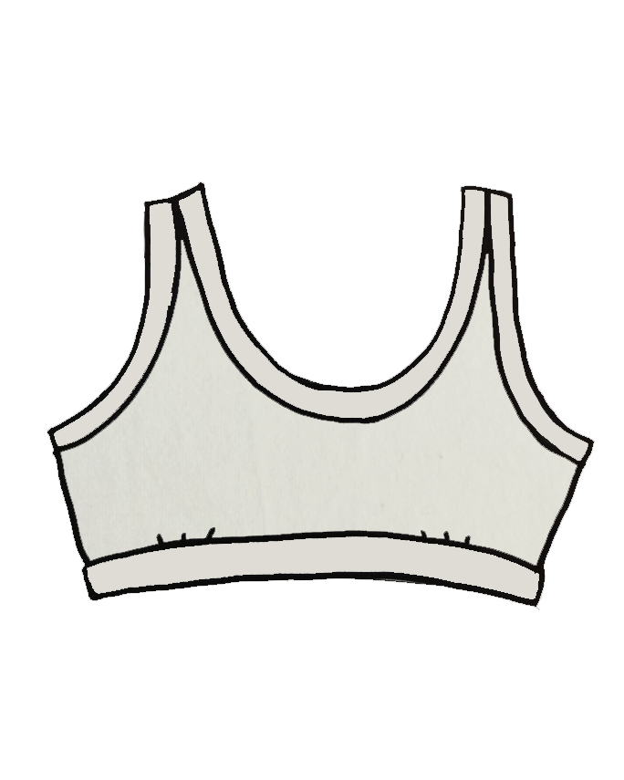 Bralette Plain Vanilla