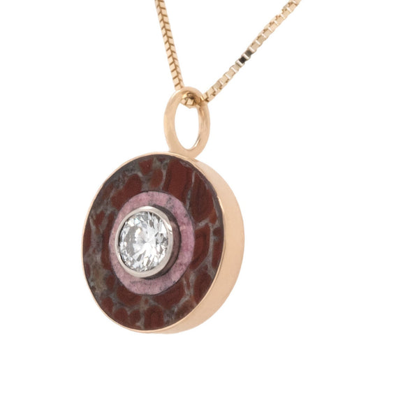 Virgo Bullseye Necklace