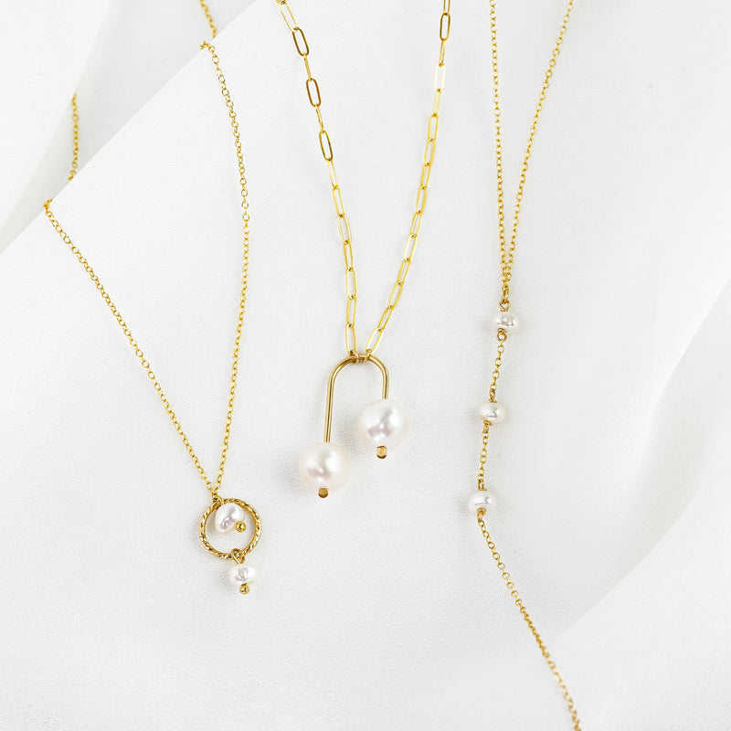 Sola Freshwater Pearl Dainty Necklace