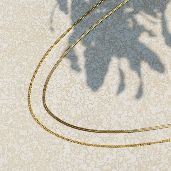 Angeline Herringbone Necklace