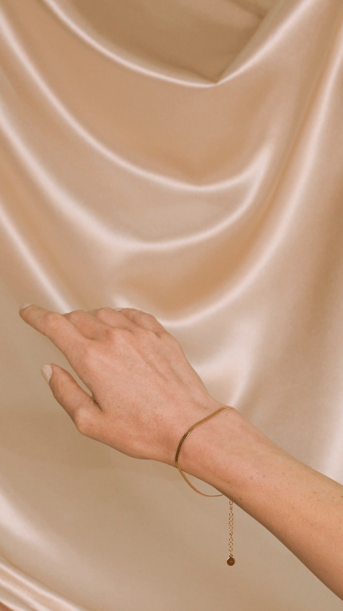 Angeline Herringbone Bracelet