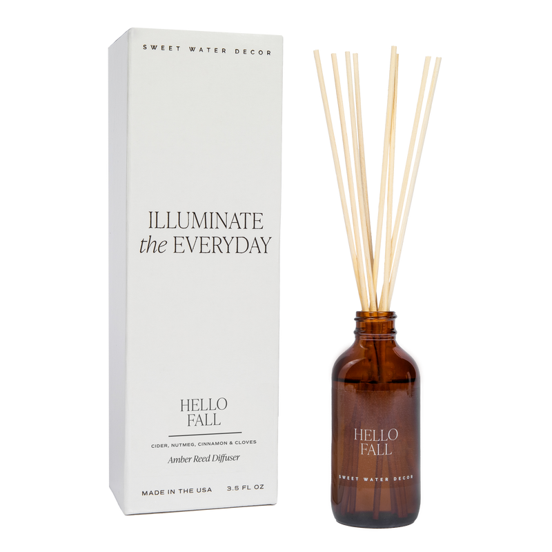 Hello Fall Amber Reed Diffuser