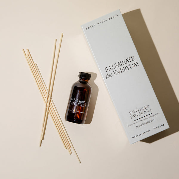 Palo Santo Patchouli Amber Reed Diffuser Altar PDX