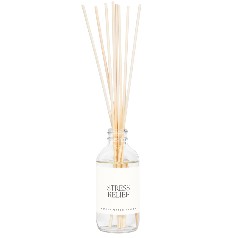 Stress Relief Clear Reed Diffuser