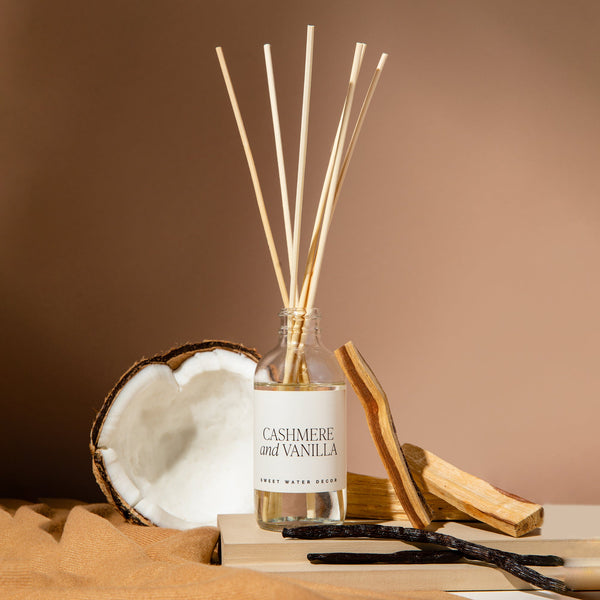 Cashmere and Vanilla Clear Reed Diffuser