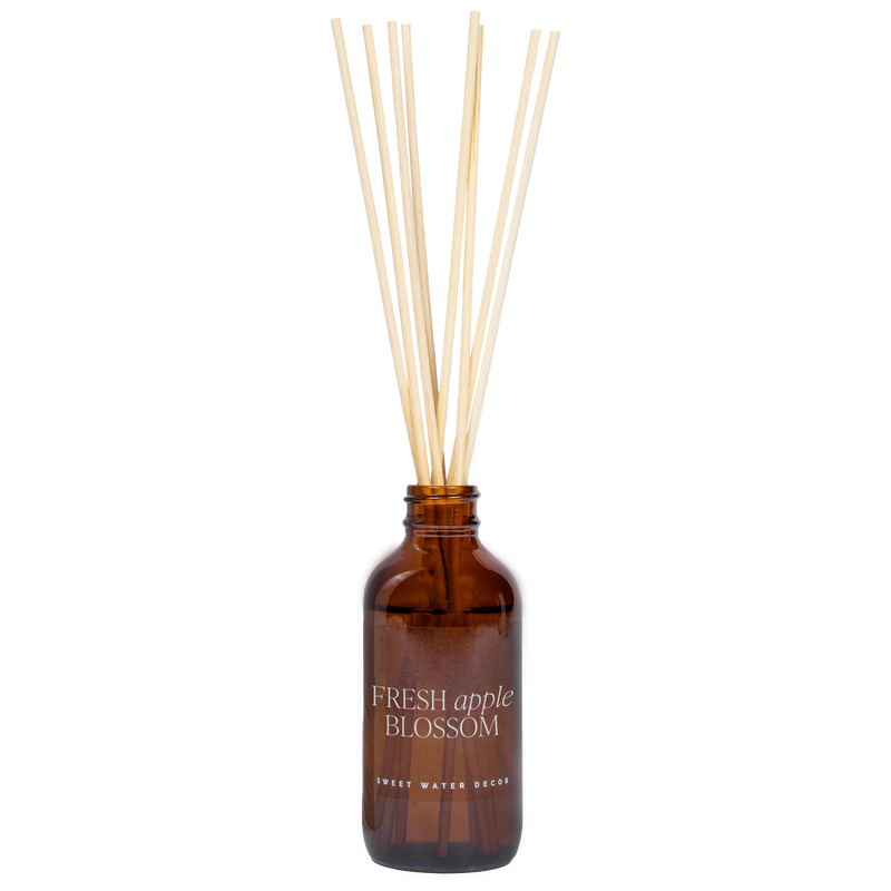 Fresh Apple Blossom Amber Reed Diffuser