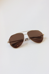 Yacht Gold Aviator Sunglasses