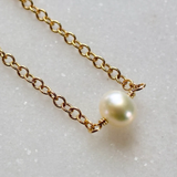 Single Pearl Necklace