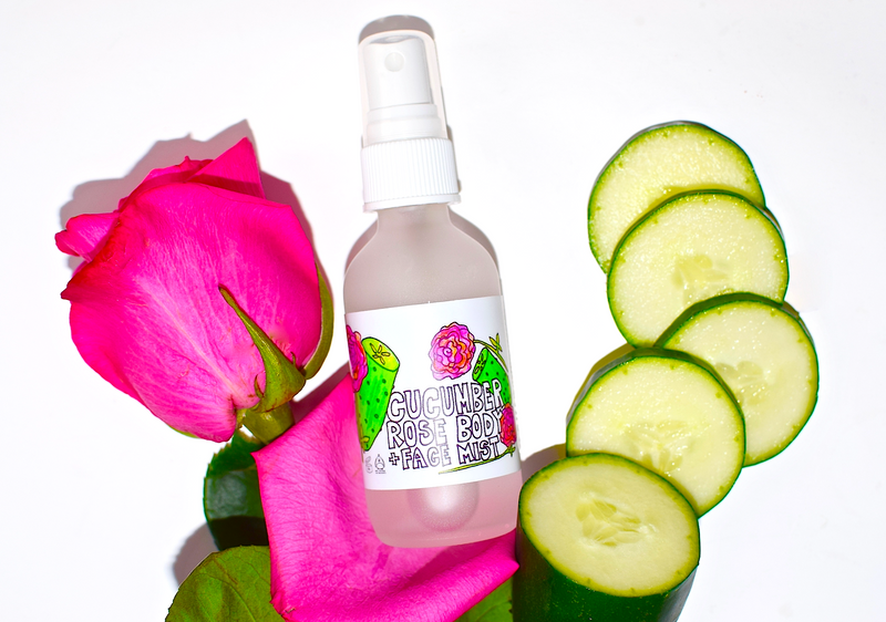 Cucumber Rose Body + Face Mist