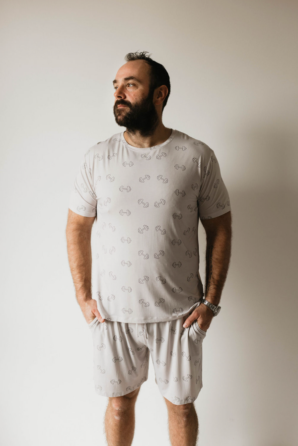 Arm Day 💪🏼 | Adult Bamboo Short Pajamas