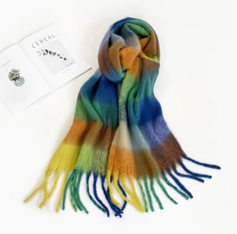 Most colorful scarf!