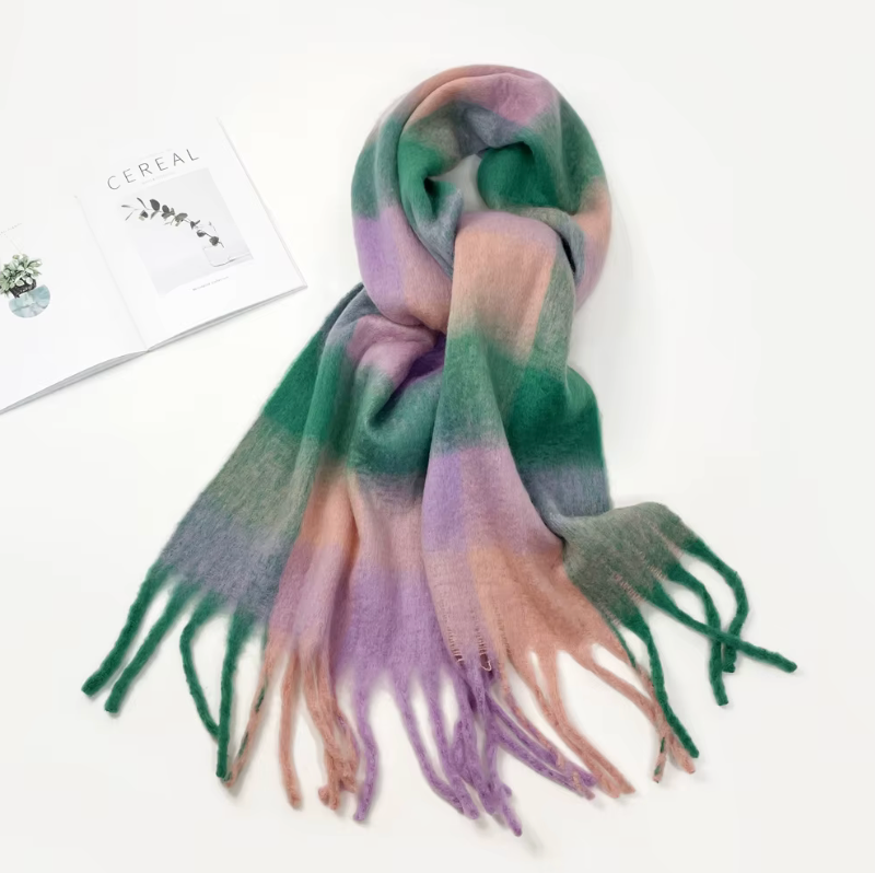 Most colorful scarf!