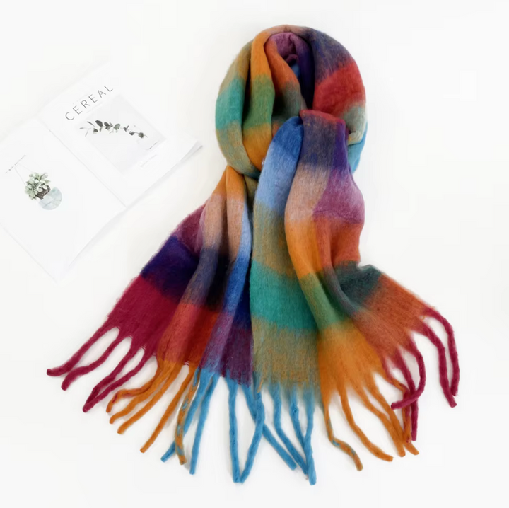Most colorful scarf!