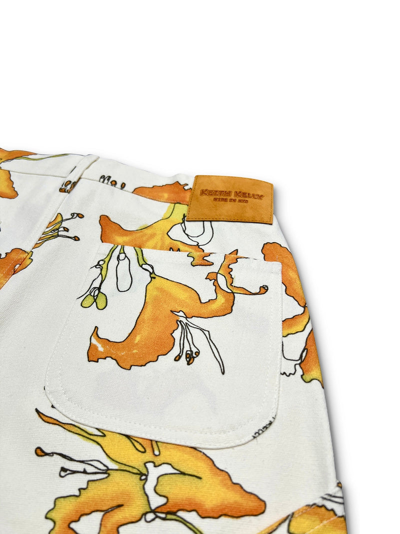 Tiger Lily Canvas Shorts
