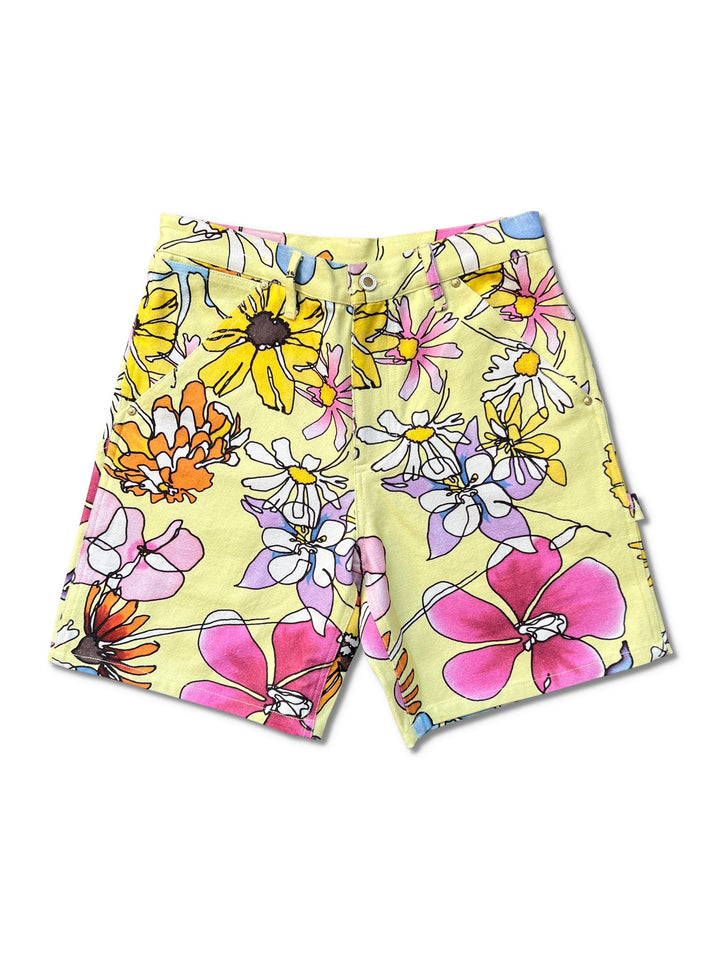 Full Bloom Canvas Shorts