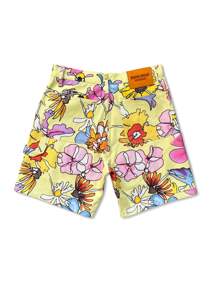 Full Bloom Canvas Shorts