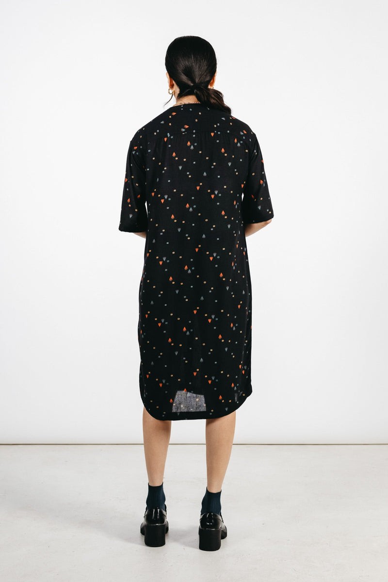 Signe Dress / Artifact Print