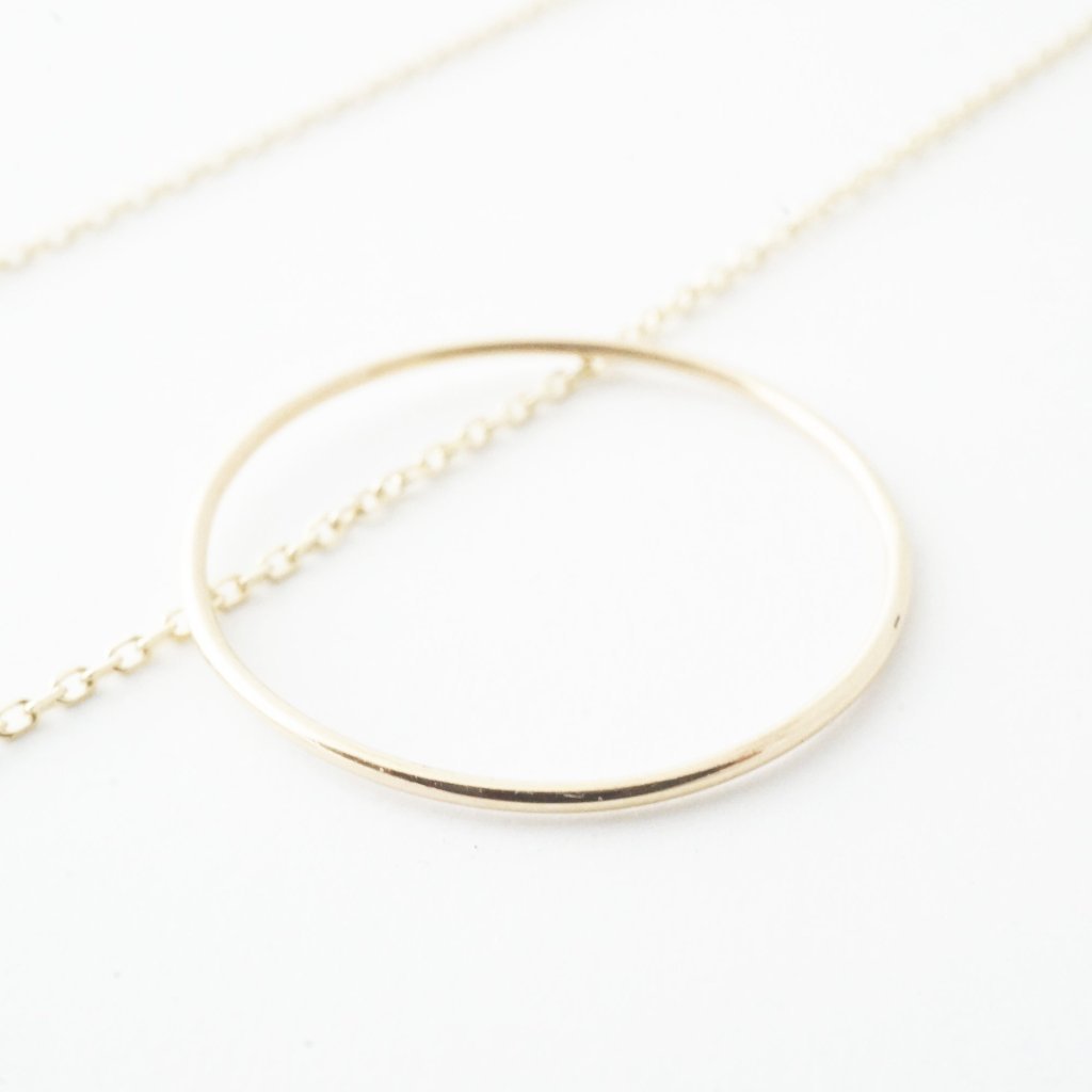 Skinny Stacking Ring, 14k Gold