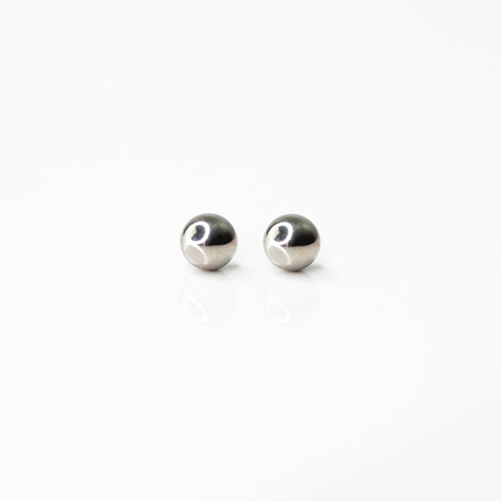 Sphere Flat Back Sleeper Earrings