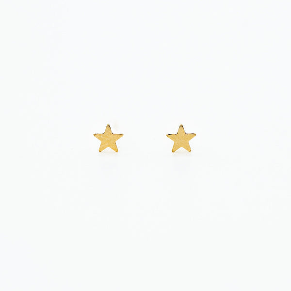 Dainty Star Studs - 14k Gold Fill