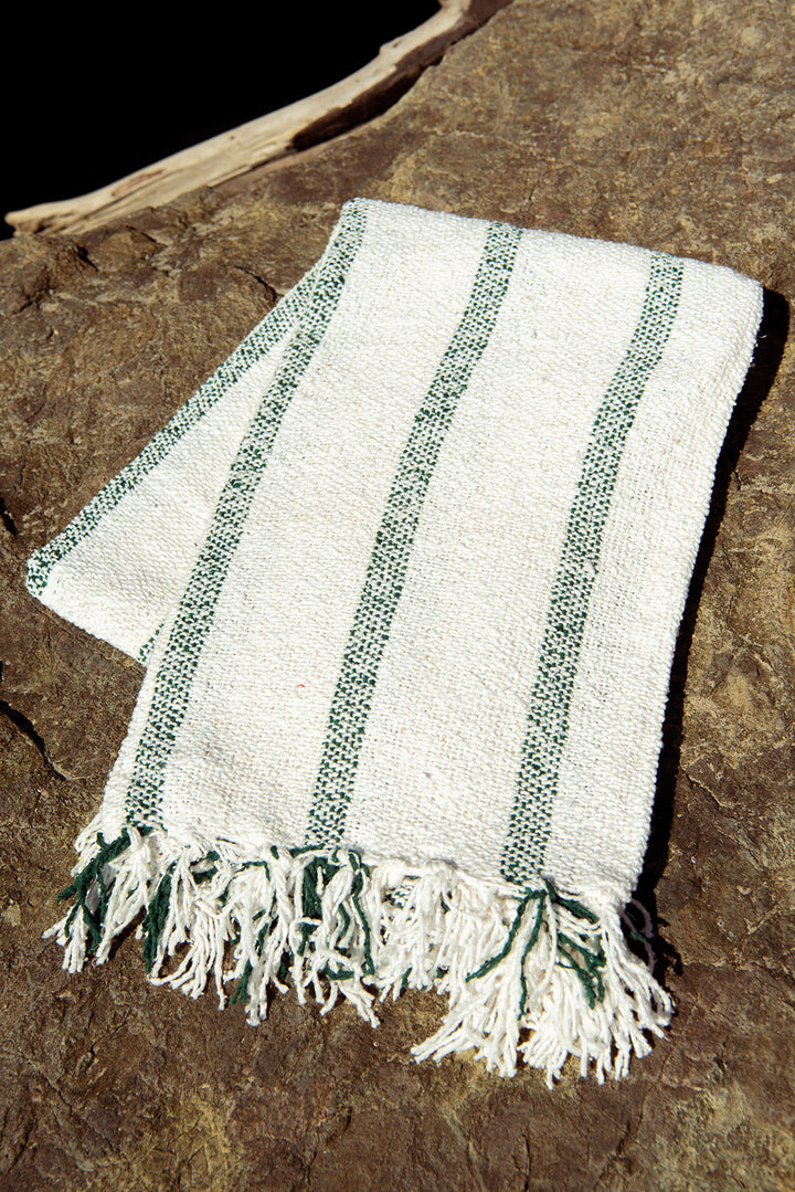 Riviera Green Stripe