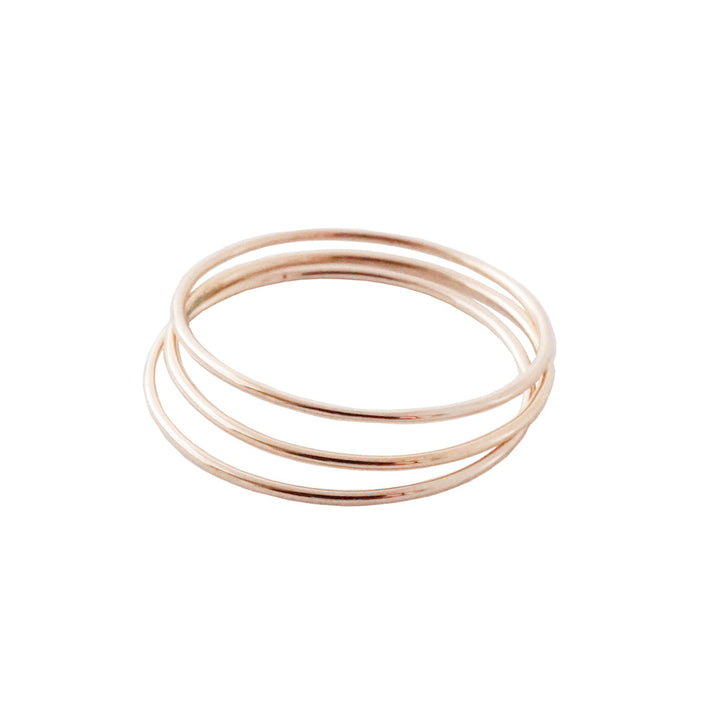 Super Skinny Stacking Ring Trio