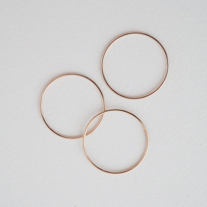 Super Skinny Stacking Ring Trio