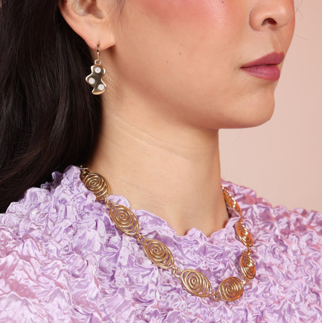 Spiral Infinity Necklace