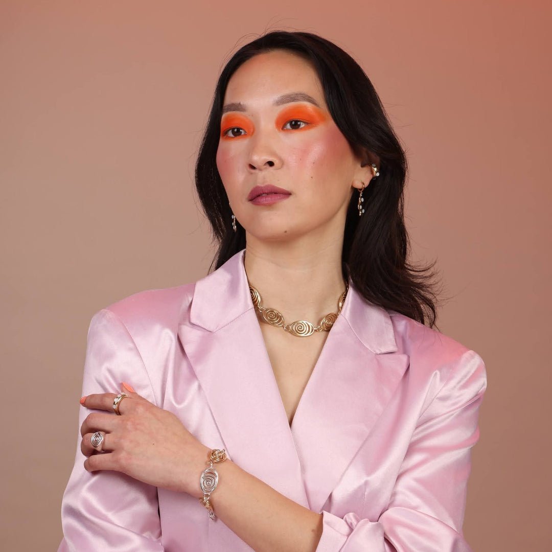 Spiral Infinity Necklace