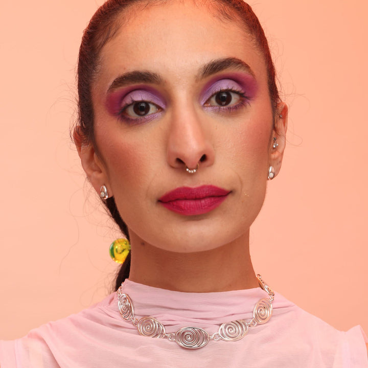 Spiral Infinity Necklace