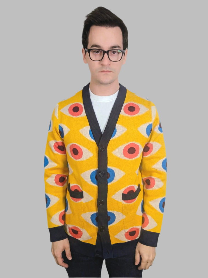 The Bauhaus Eyeball Cardigan - Restocks January (Join the Wait List)