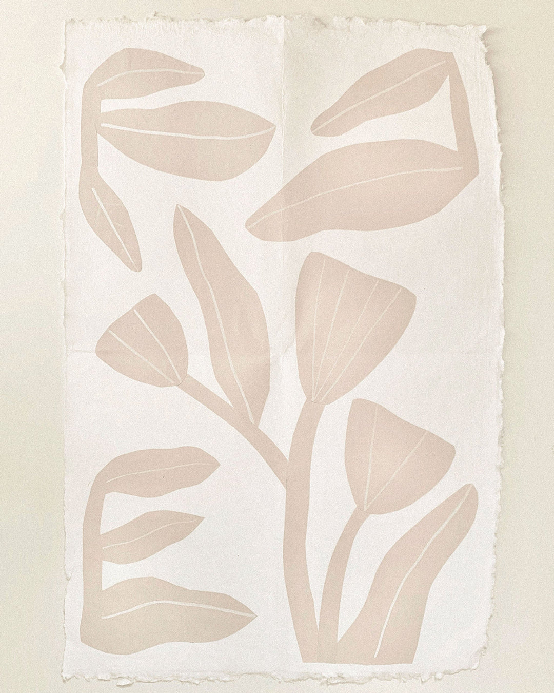 The Palace Pant in Botanical Block Print