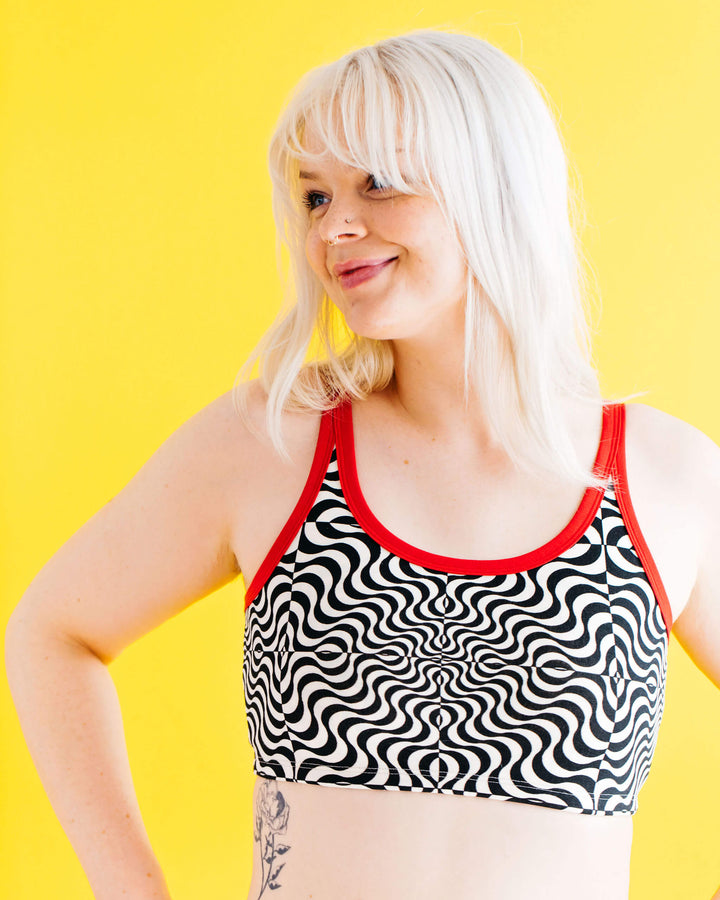 Longline Bra Tropical Trippy