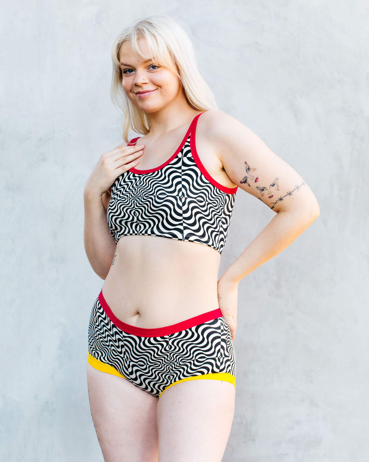 Longline Bra Tropical Trippy