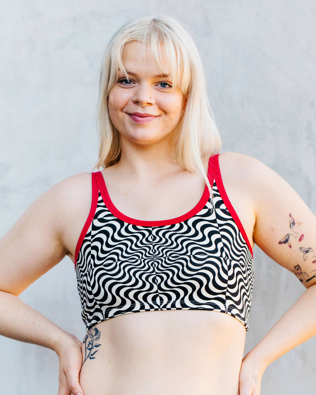 Longline Bra Tropical Trippy