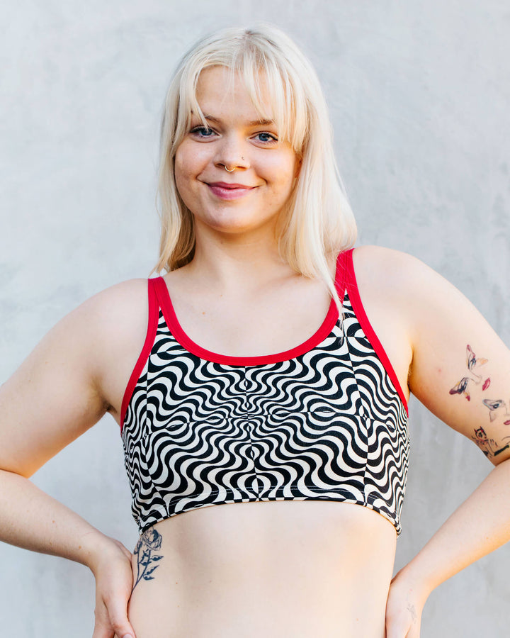 Longline Bra Tropical Trippy