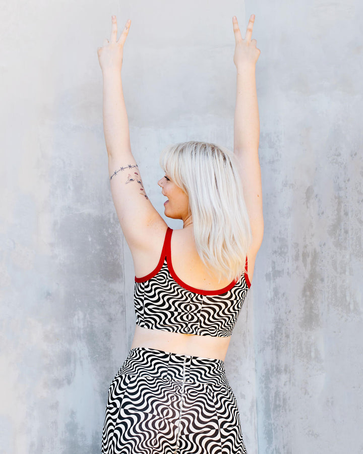 Longline Bra Tropical Trippy
