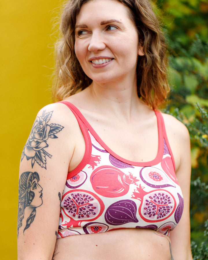 Longline Bra Two Fruits