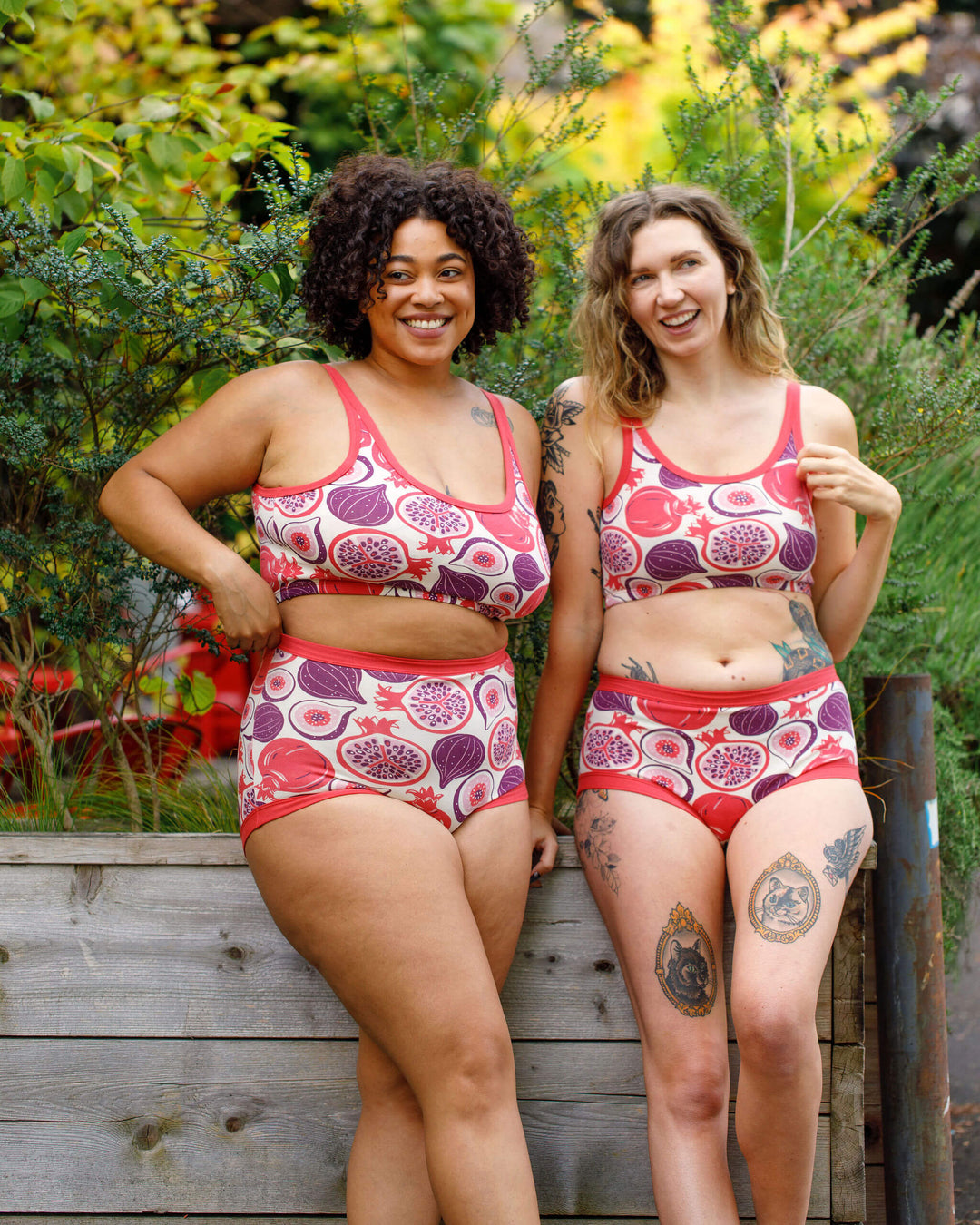 Longline Bra Two Fruits