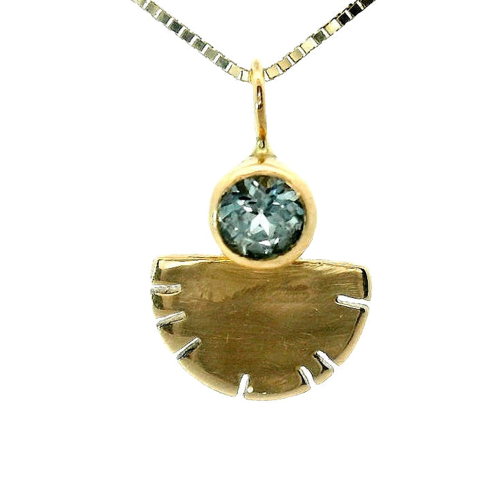 The Aquilla Necklace - Montana Sapphire