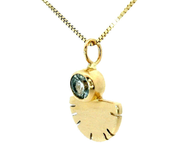 The Aquilla Necklace - Montana Sapphire
