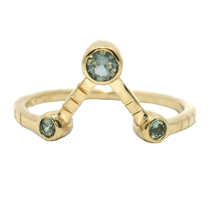 Rowen Ring - Montana Sapphire