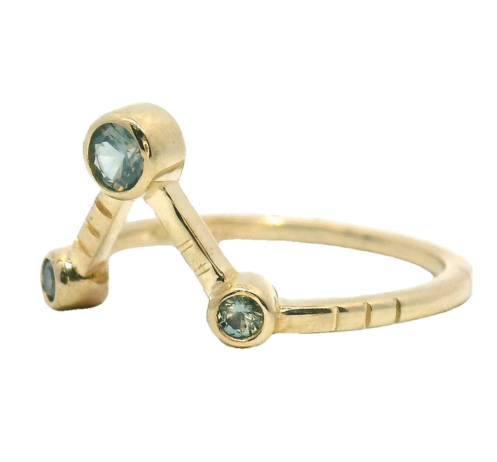 Rowen Ring - Montana Sapphire