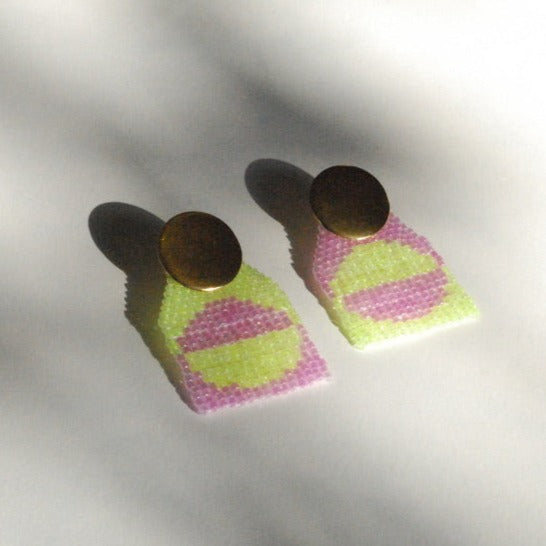 Mini Balance Beaded Earrings (3 colorways)