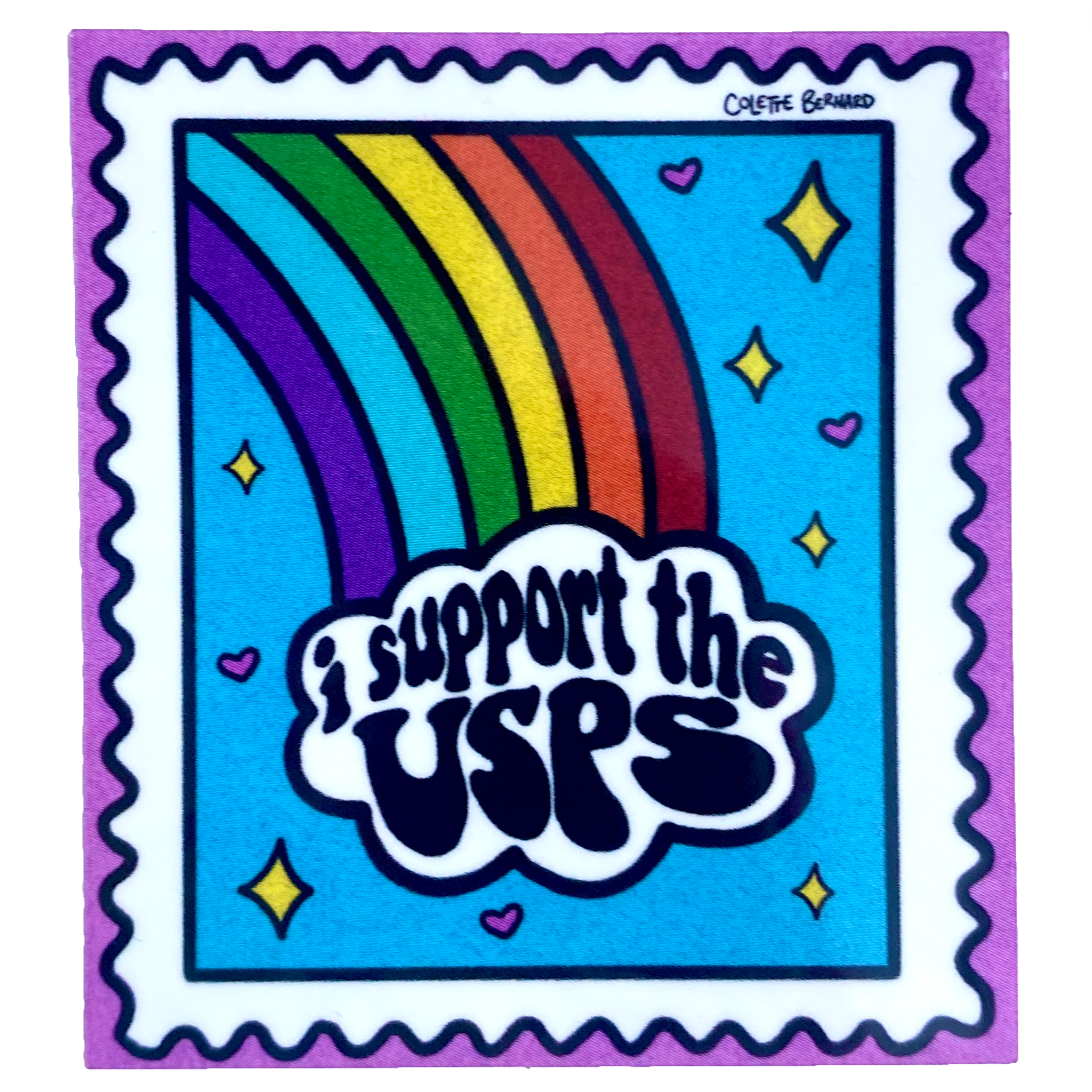Usps Rts Sticker USPS Stamp Sticker – Altar PDX