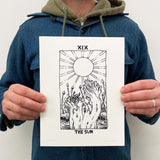 The Sun Card 8x10 Print