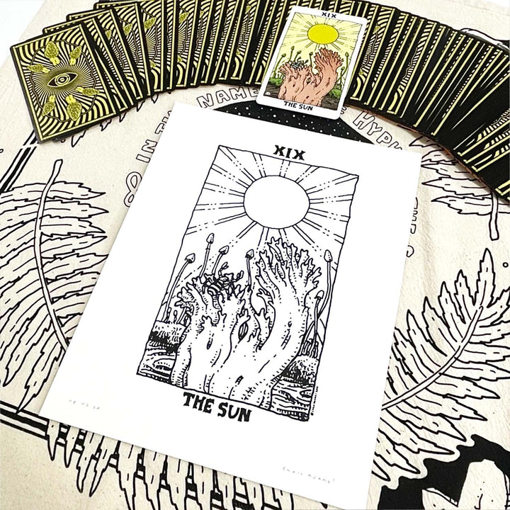 The Sun Card 8x10 Print